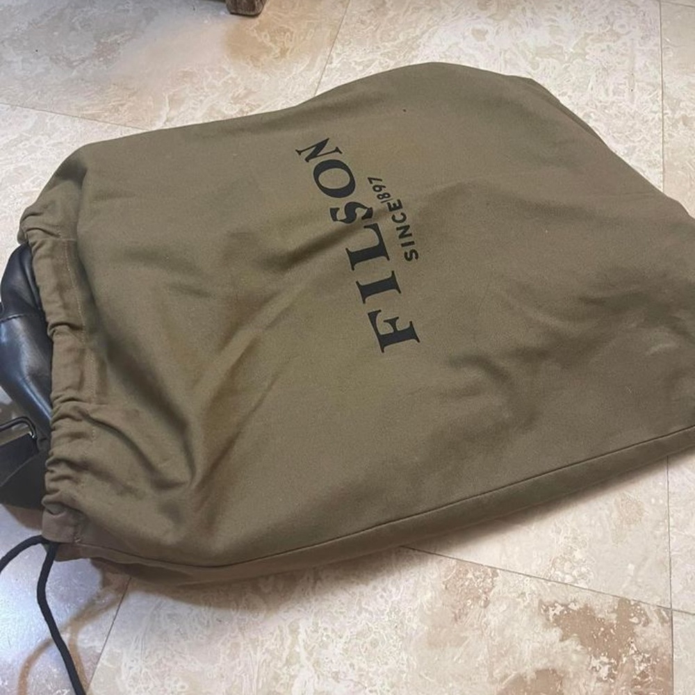 Filson Dawson Leather Duffel Gem